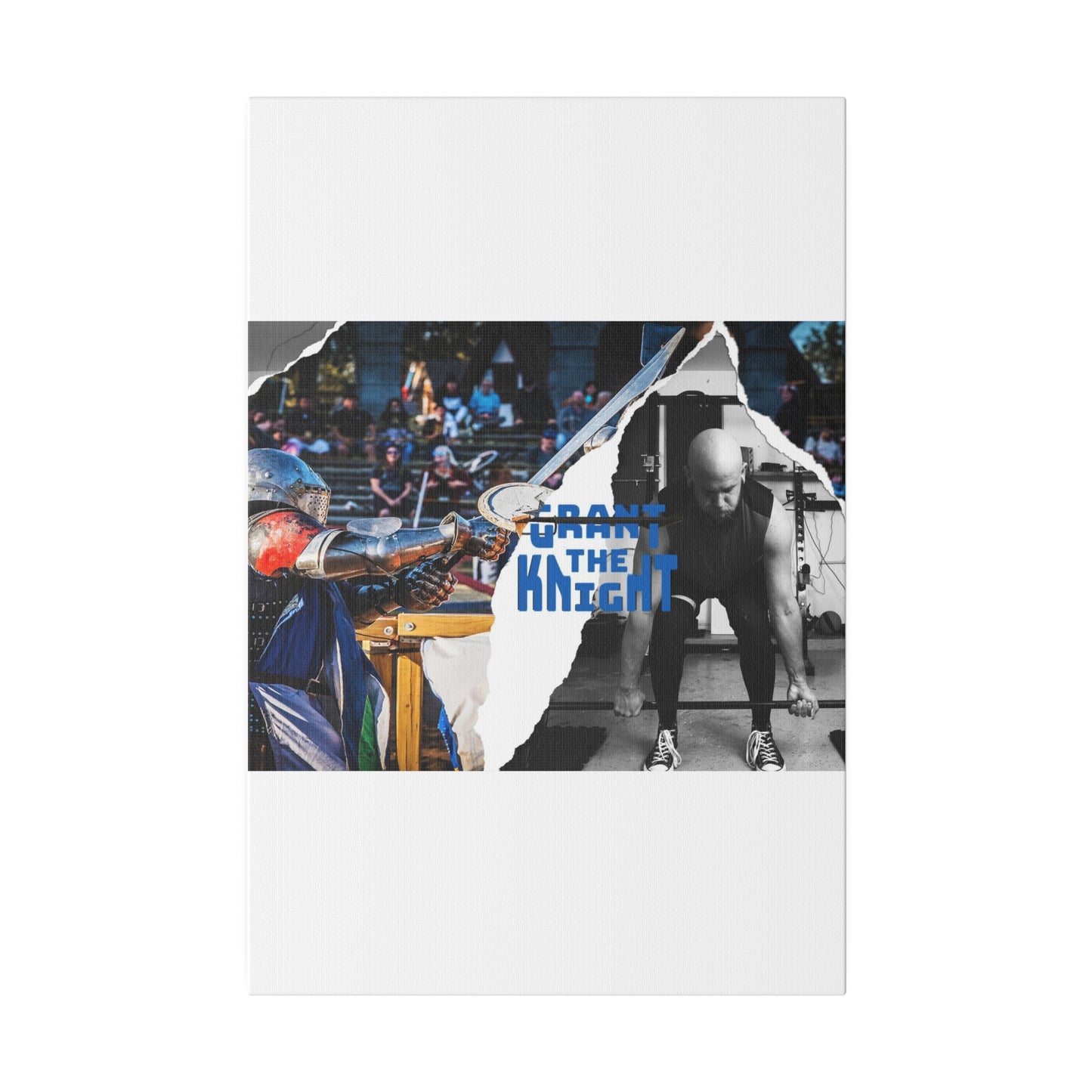 Grant the Knight Banner Canvas