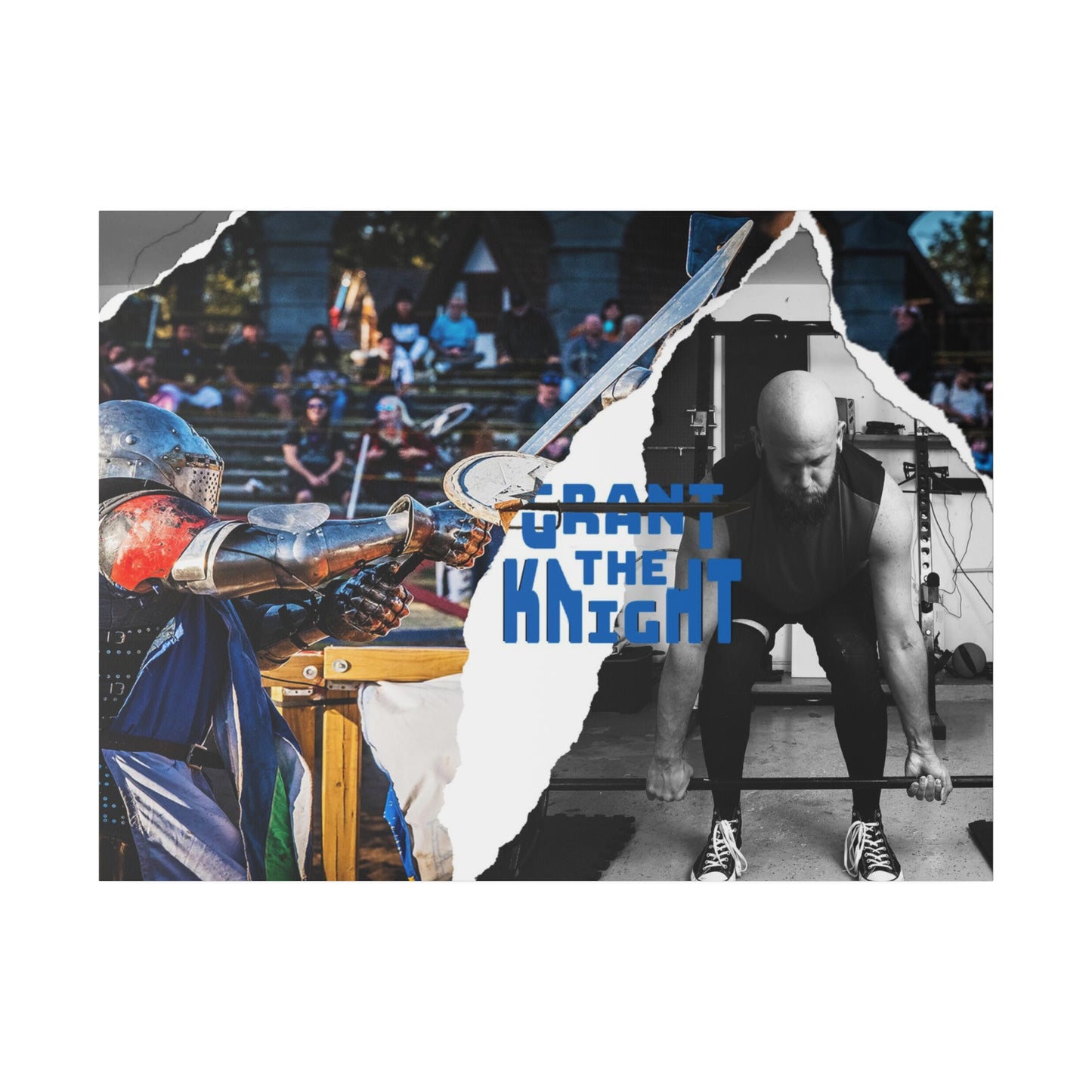 Grant the Knight Banner Canvas