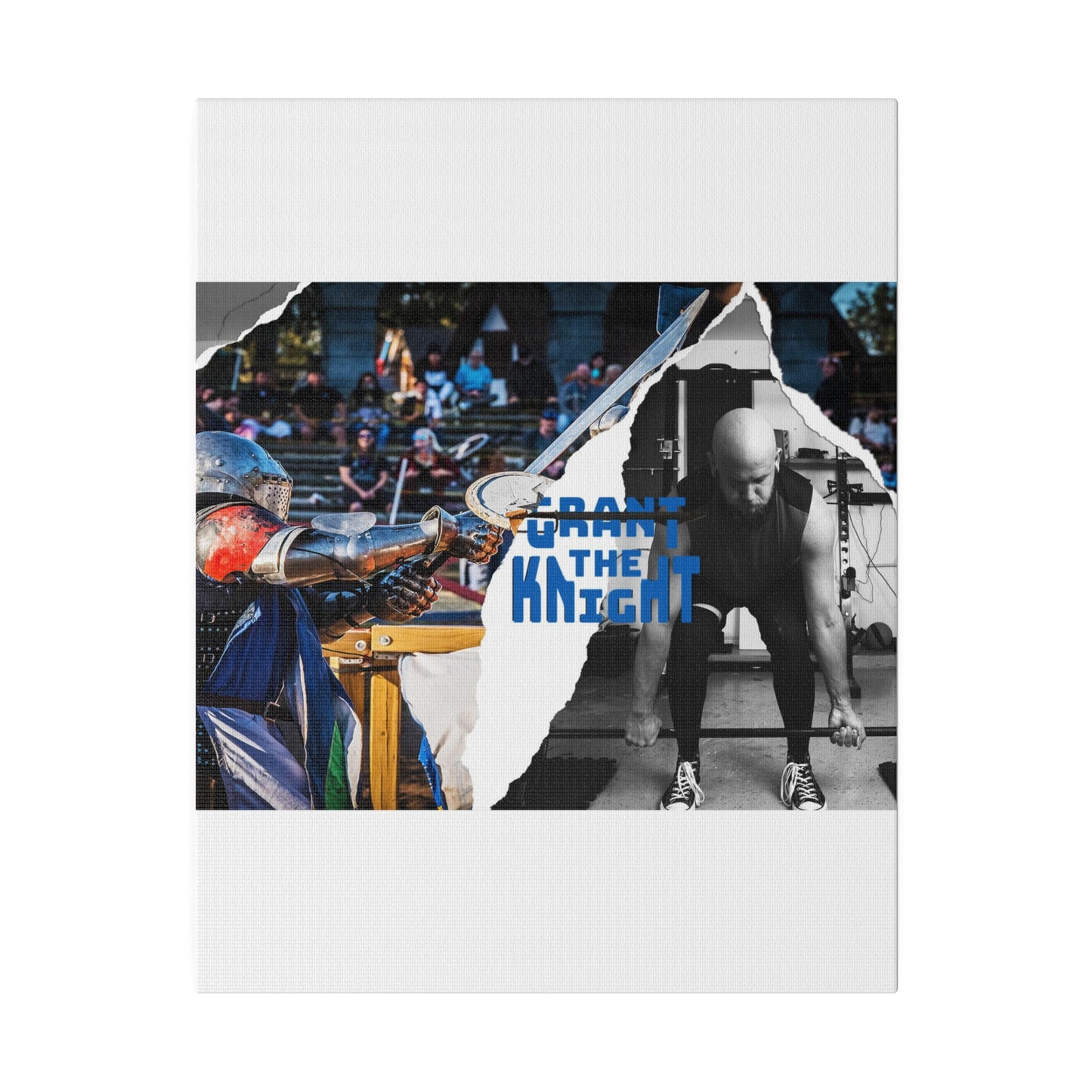 Grant the Knight Banner Canvas