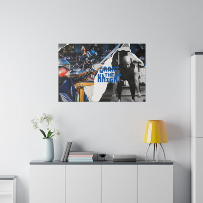Grant the Knight Banner Canvas