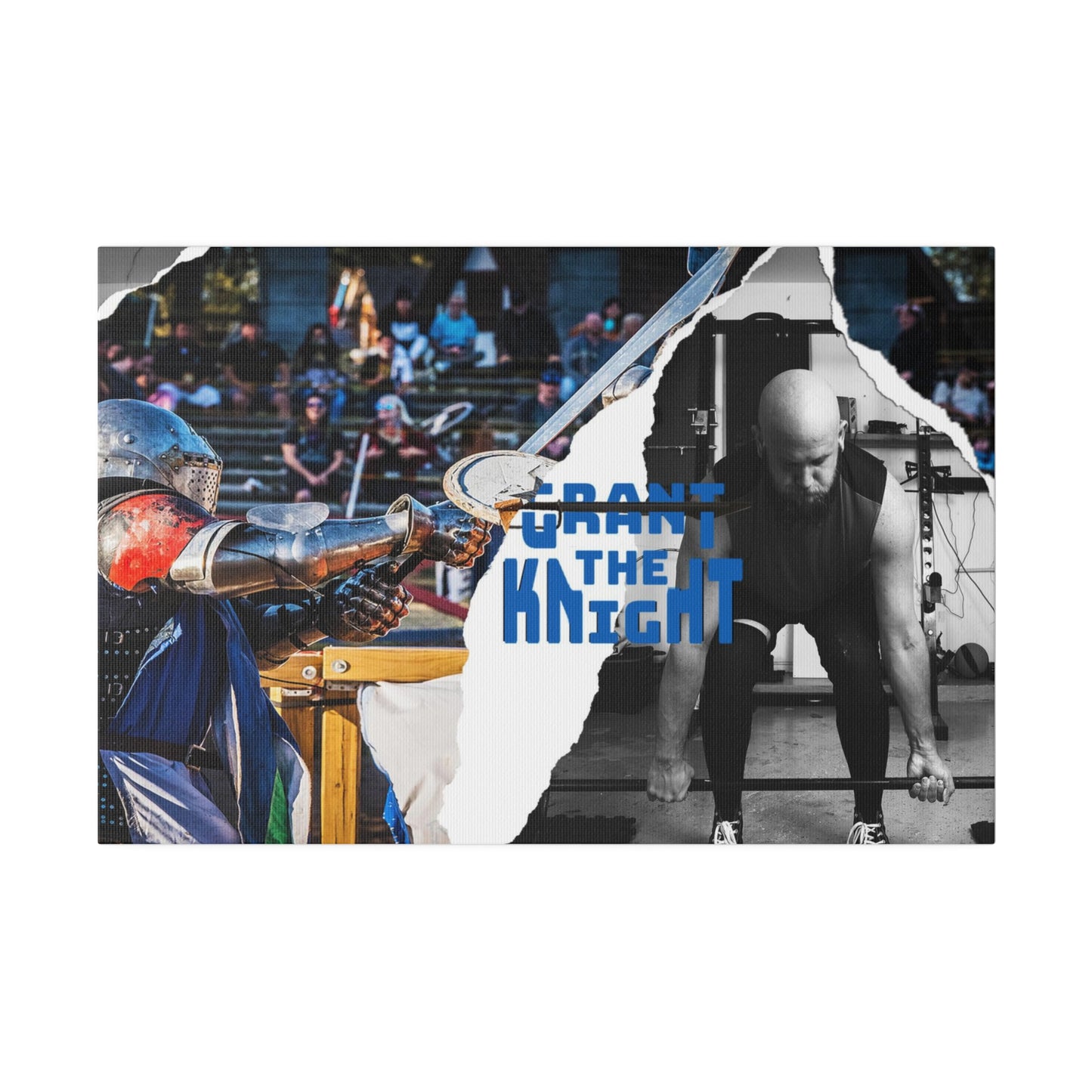 Grant the Knight Banner Canvas