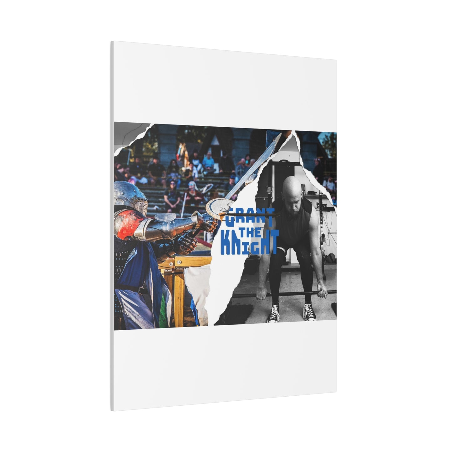 Grant the Knight Banner Canvas
