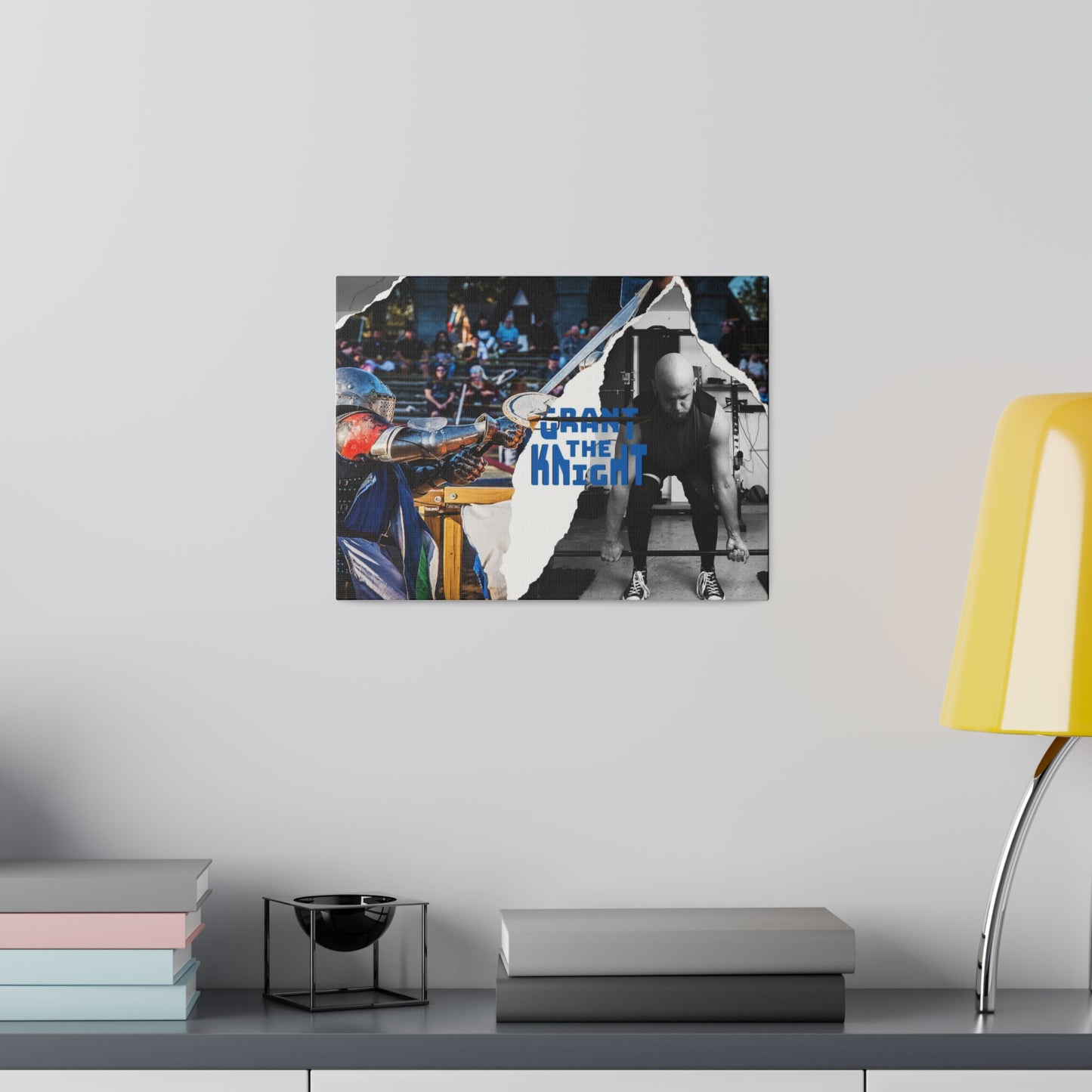Grant the Knight Banner Canvas