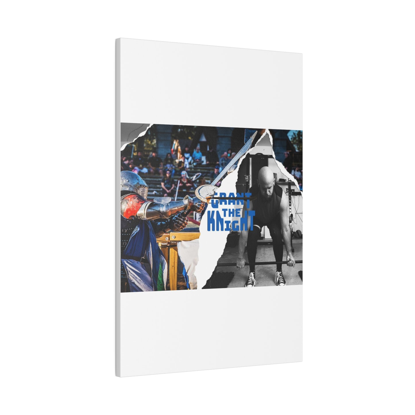 Grant the Knight Banner Canvas
